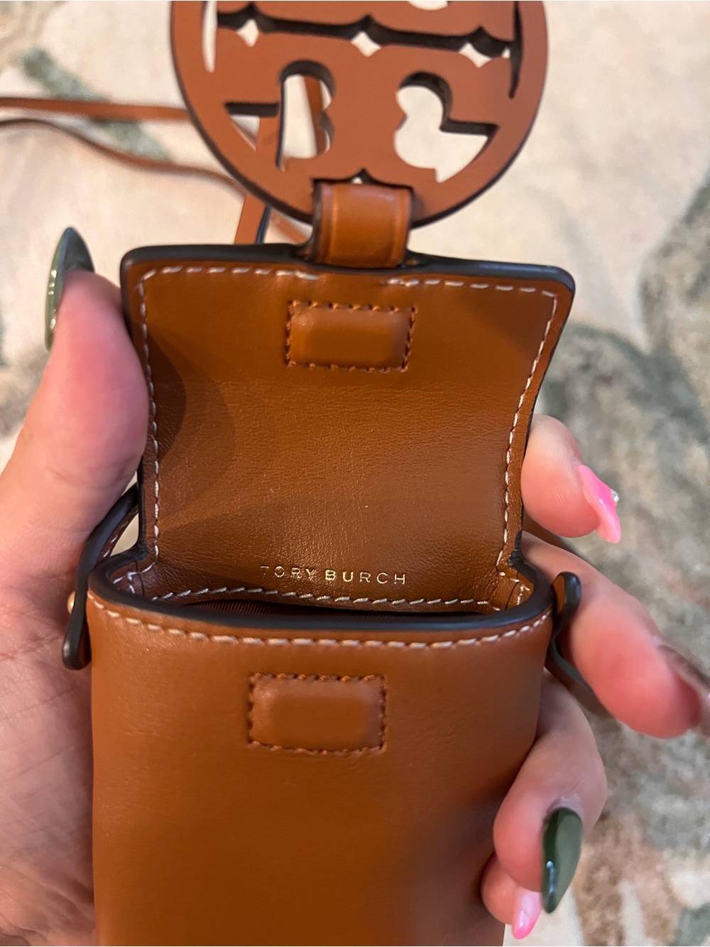 Tory Burch leather miller nano crossbody bag - Picture 4 of 4